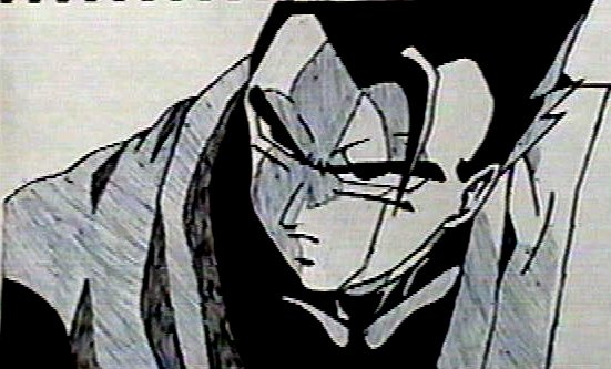 SaiyaMan/Gohan Looking