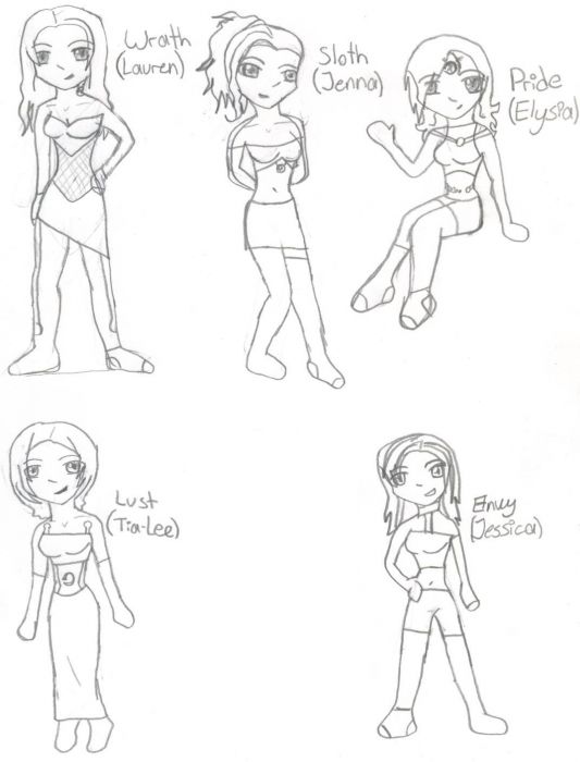 Me&my Friends As Sins!