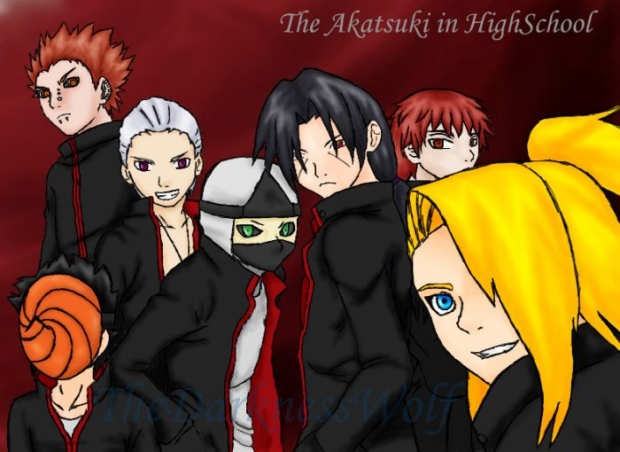 The Akatsuki In High School