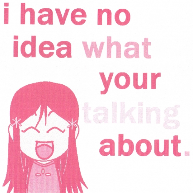 No idea