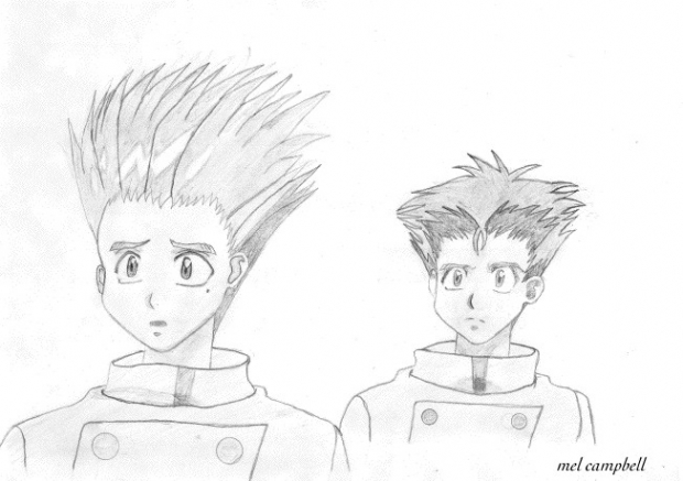 Chibi Vash & Knives