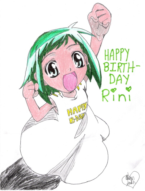 Midori (gift art for a friend)