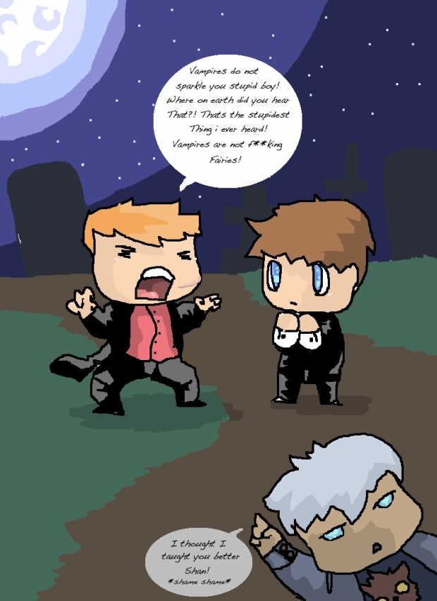 Crepsly's lesson on Vampires