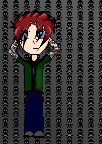 anime boy chibi. Fixed Chibi Emo Boy