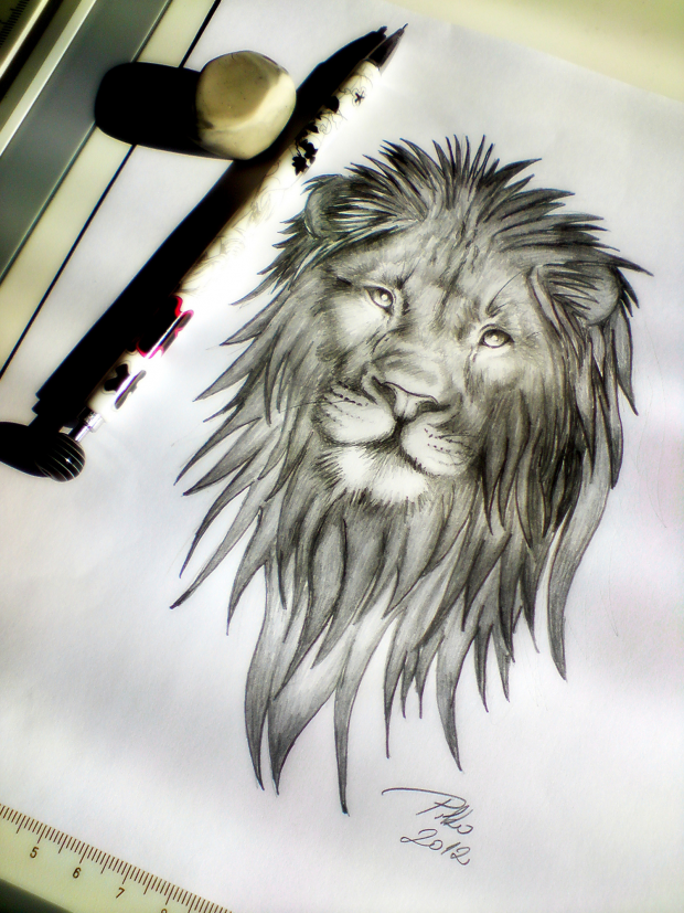 Lion tattoo