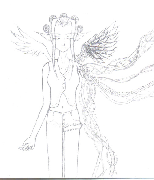 Corrupted Eldar (sketch)