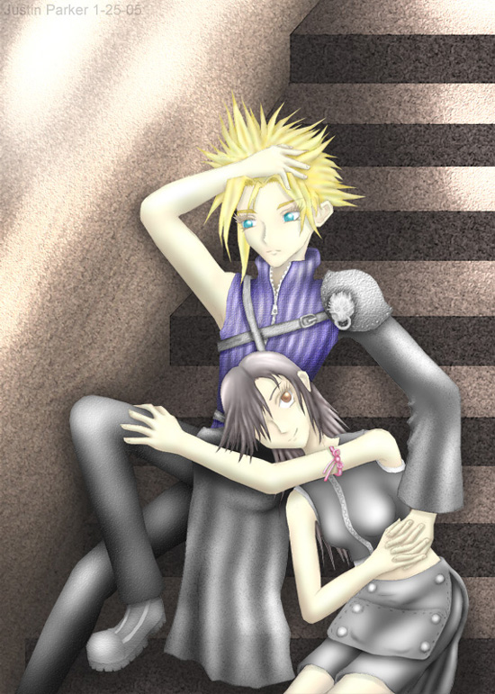 Ff7ac Doujin Cover