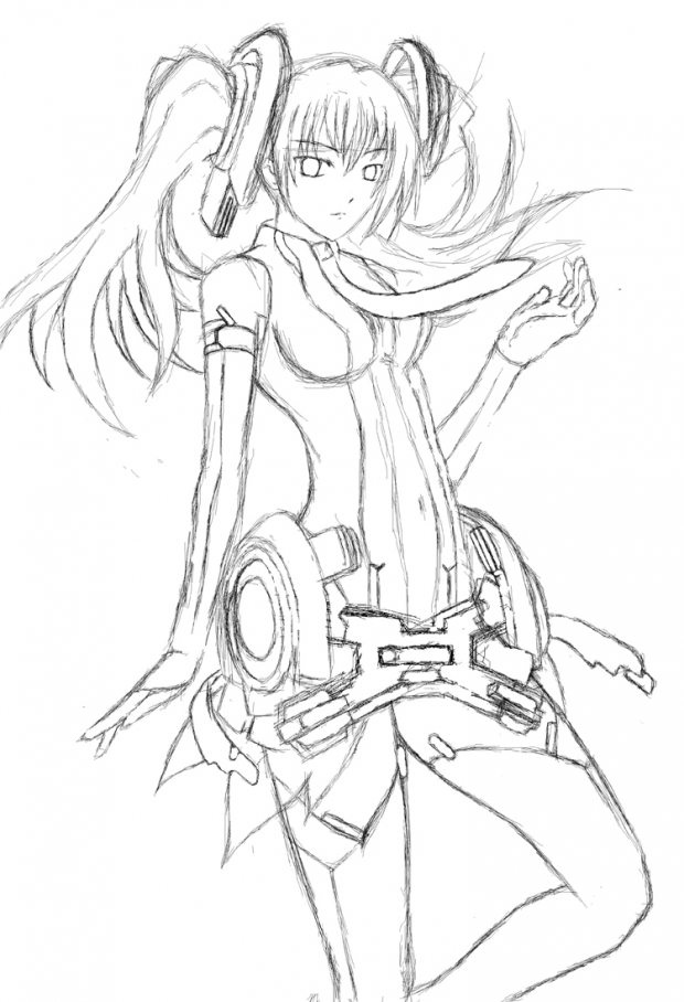 Miku Append sketch