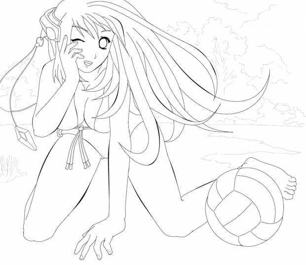 Lyd chan lineart finish