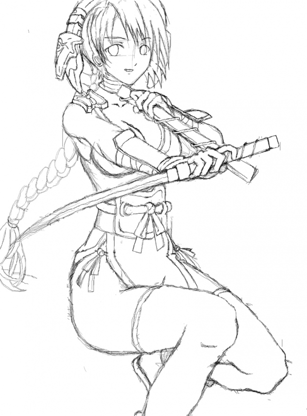 Misha, Kunoichi sketch