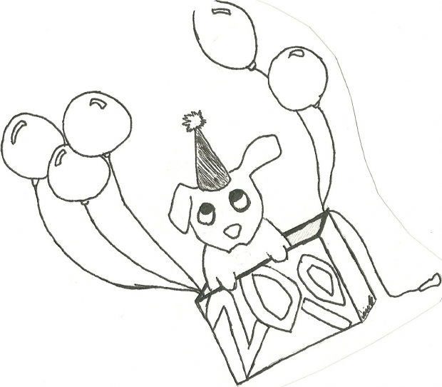 2010 birthday Puppy