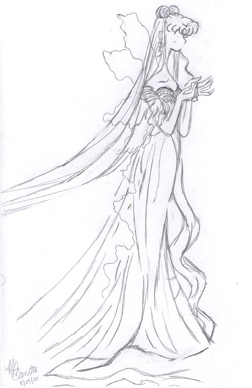 queen serenity coloring pages - photo #31