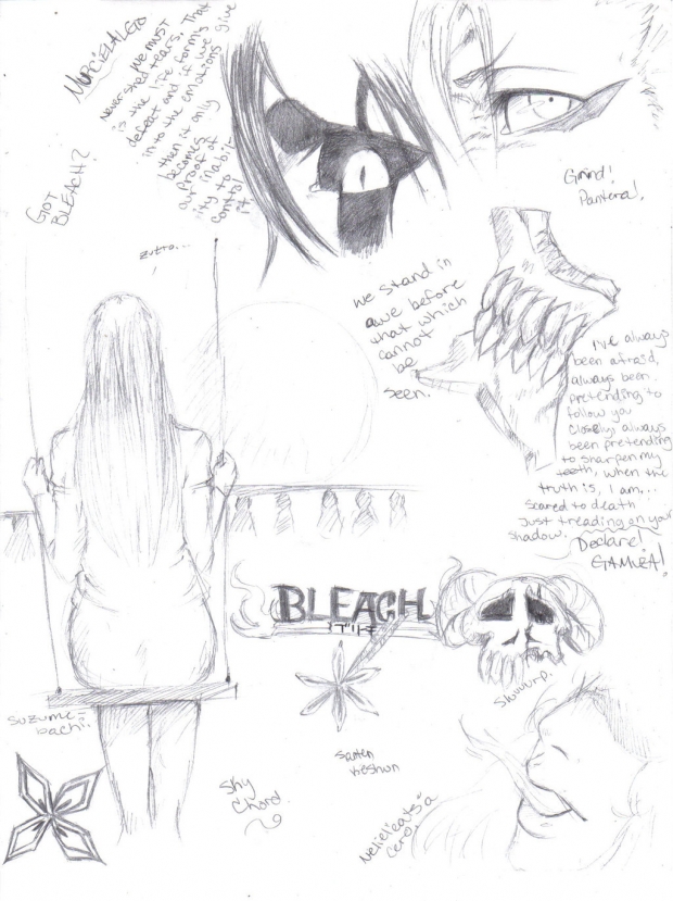 Bleach Sketches 1