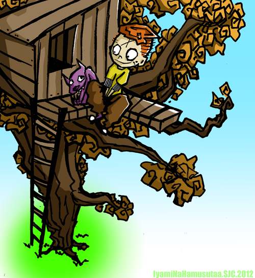 Tree-house buddies