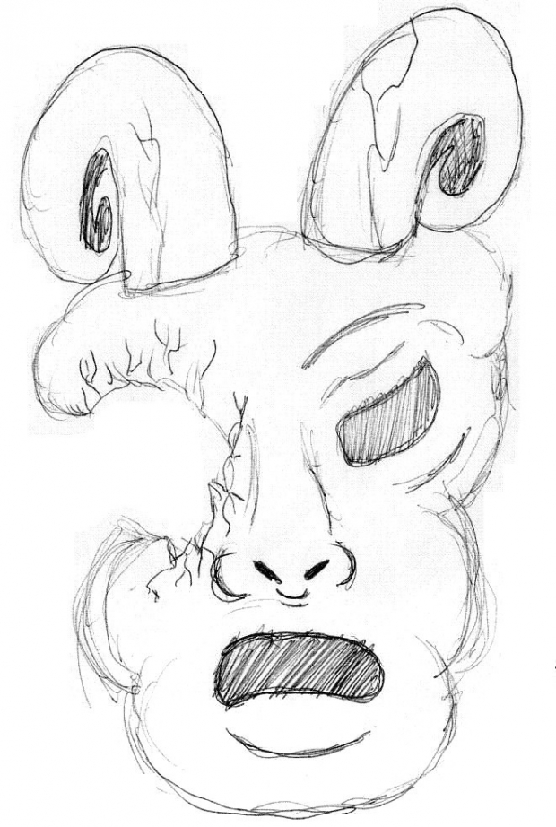 Broken Oni mask?