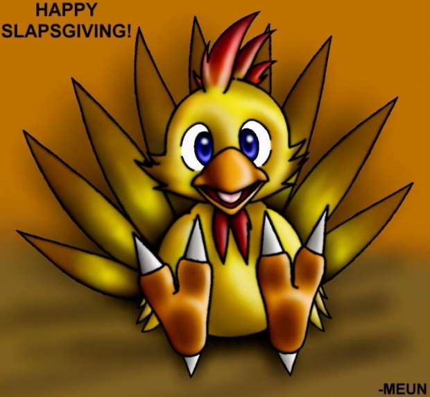 Chocobo Slapsgiving