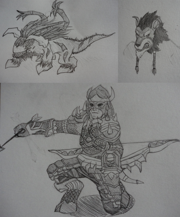 WoW doodles