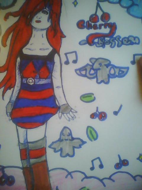 An Old Char, Cherry Blossem