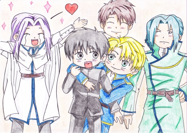Kyou kara maou colored