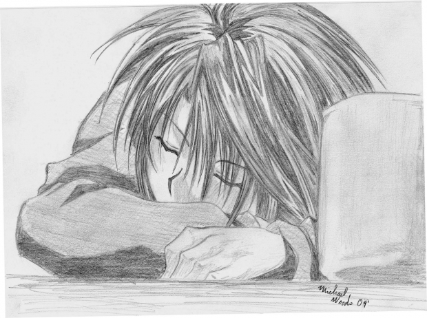 Ayumu Sleeping