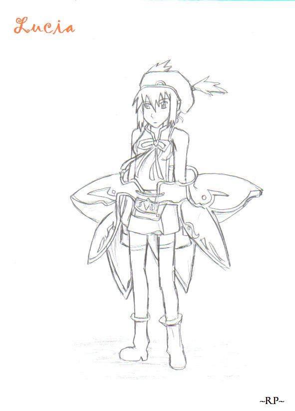 Lucia lineart
