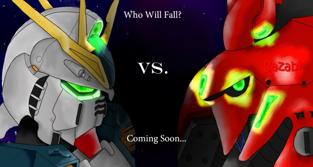 Nu Gundam vs.Sazabi