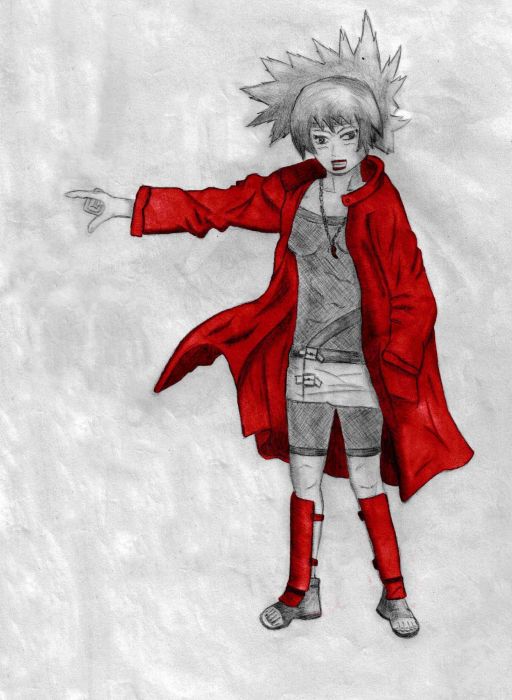 Anko (in Red)