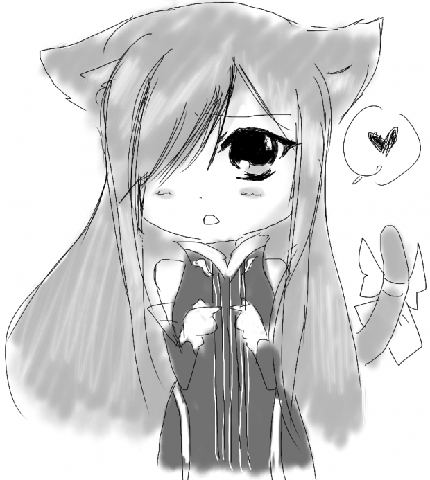 Chibi kitty Tear