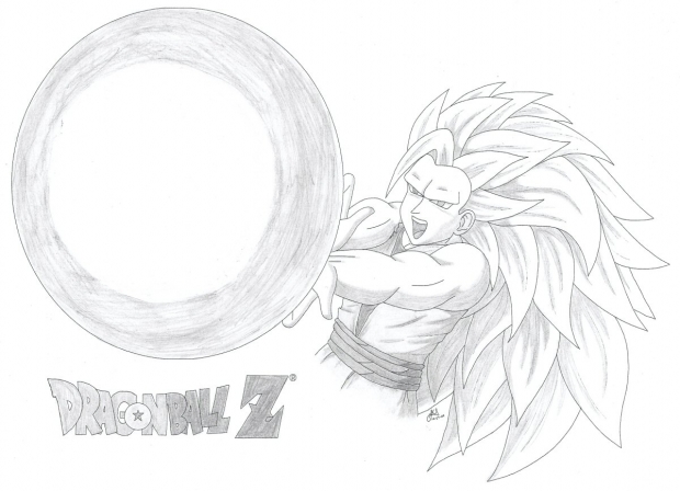 Goku Ssj3 Drawing