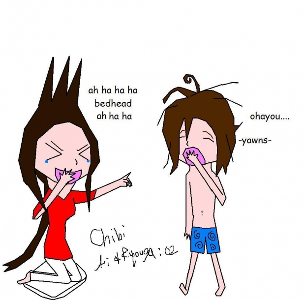 chibi Ai & Ryouga 02