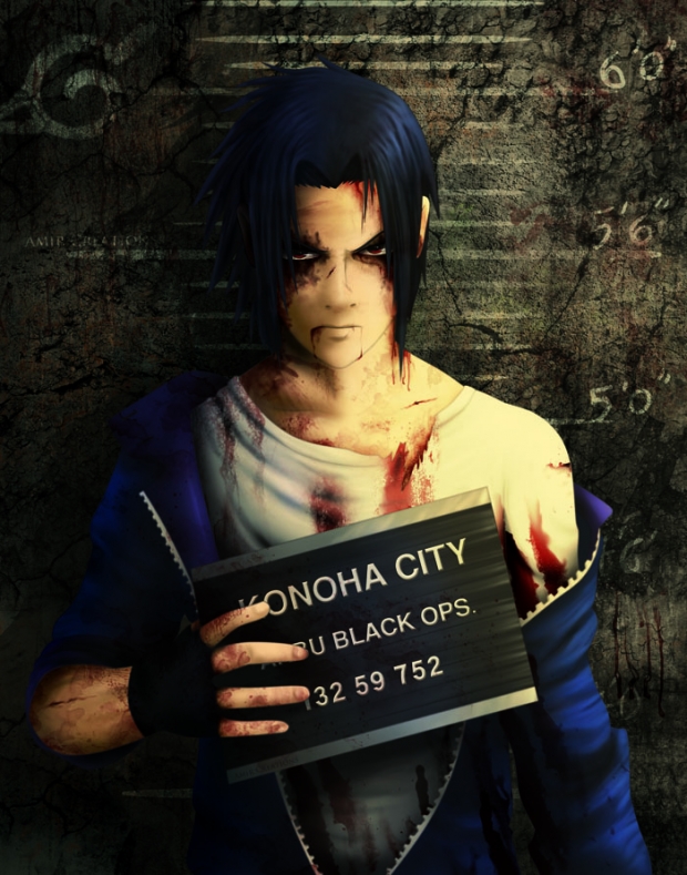 Sasuke Mugshot