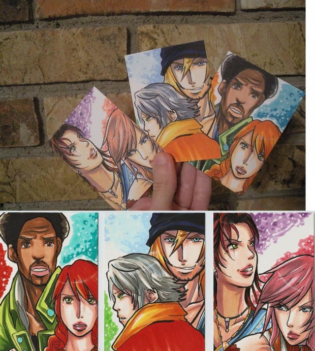 FFXIII Character Cards