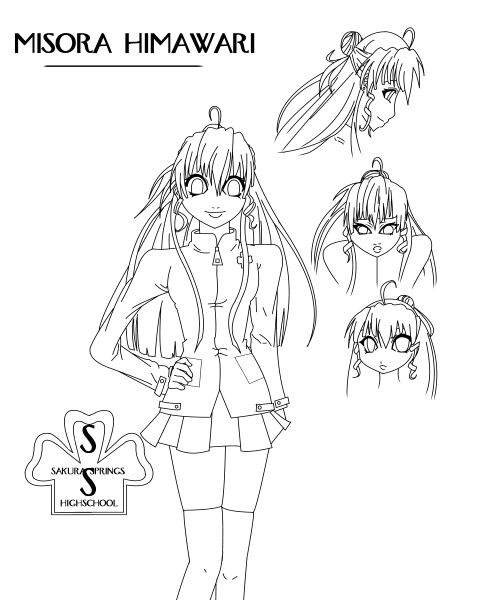 Misora: Lineart
