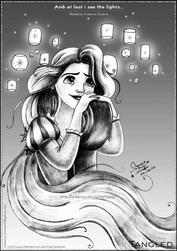 At last i see the light-Rapunzel