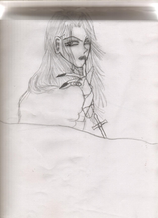 The Vampire From The Comic: Model