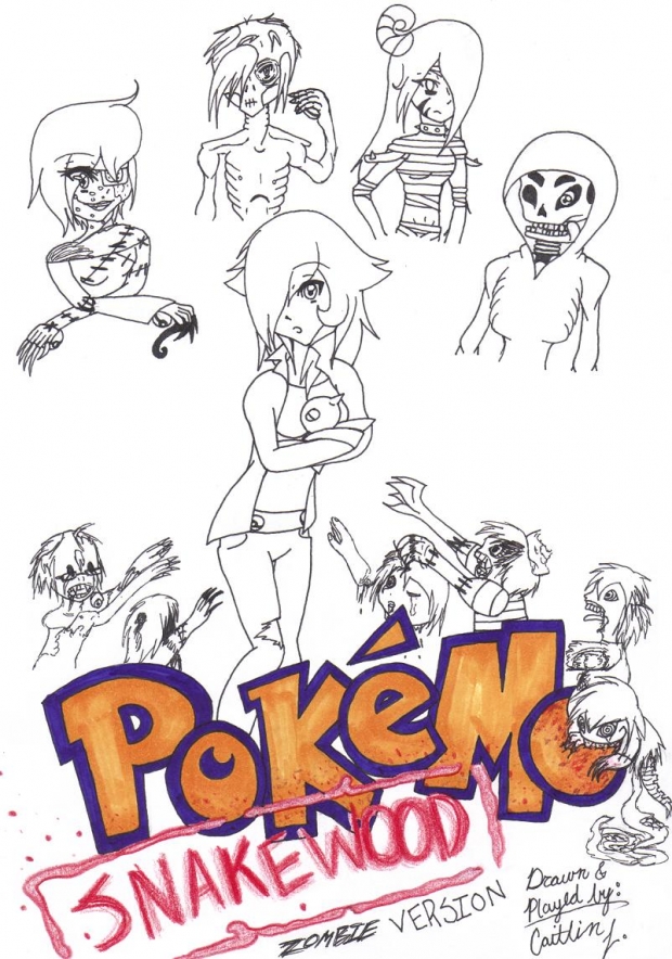 Pokemon: SNAKEWOOD (Uncolored)