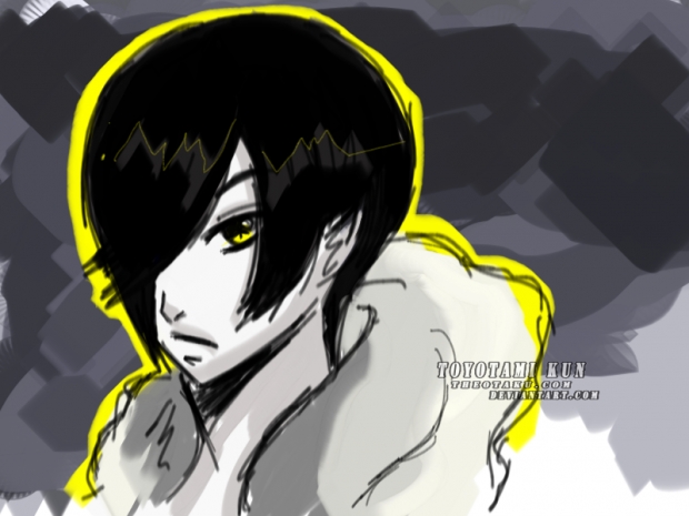 yellow eye guy.