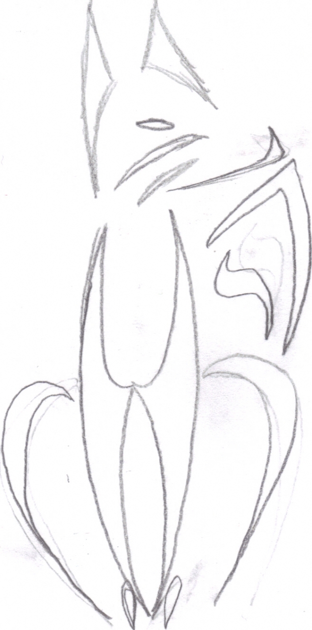 Kitsune outline