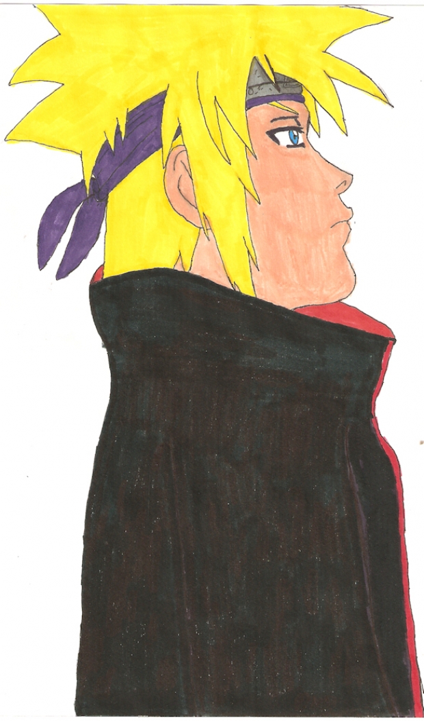 Minato in Akatski cloak