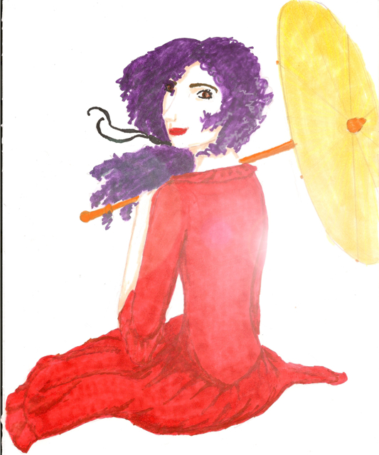 A Request (aka Le parasol d'or, la robe rouge)