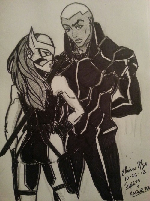 Tigress & Kaldur'ahm
