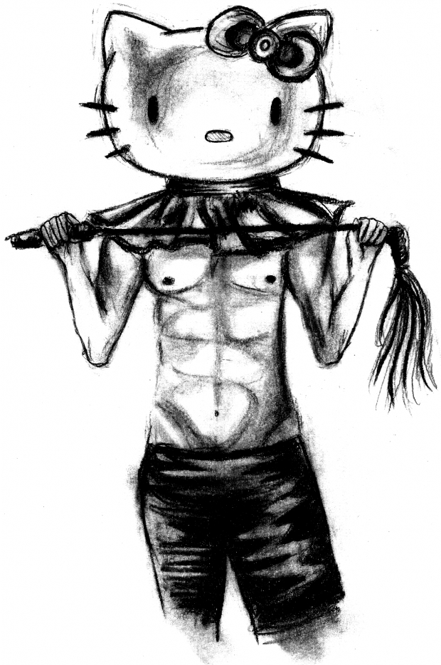 Bondage Hello Kitty Man