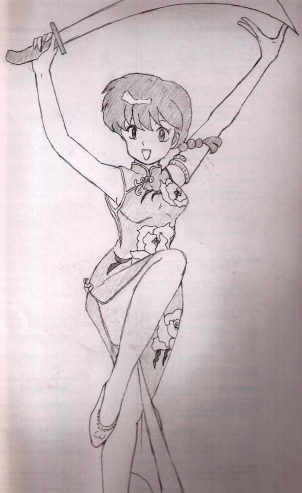Ranma in evening suit