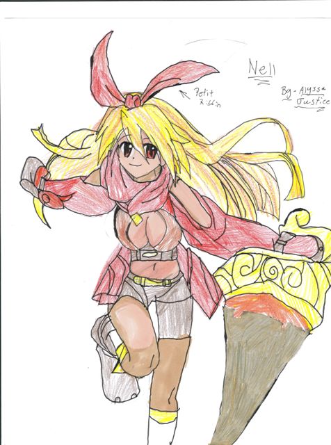 Fencer girl Nell