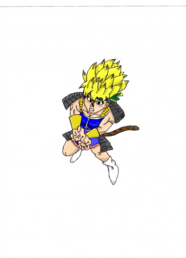 ssj Zephire energy attack pose