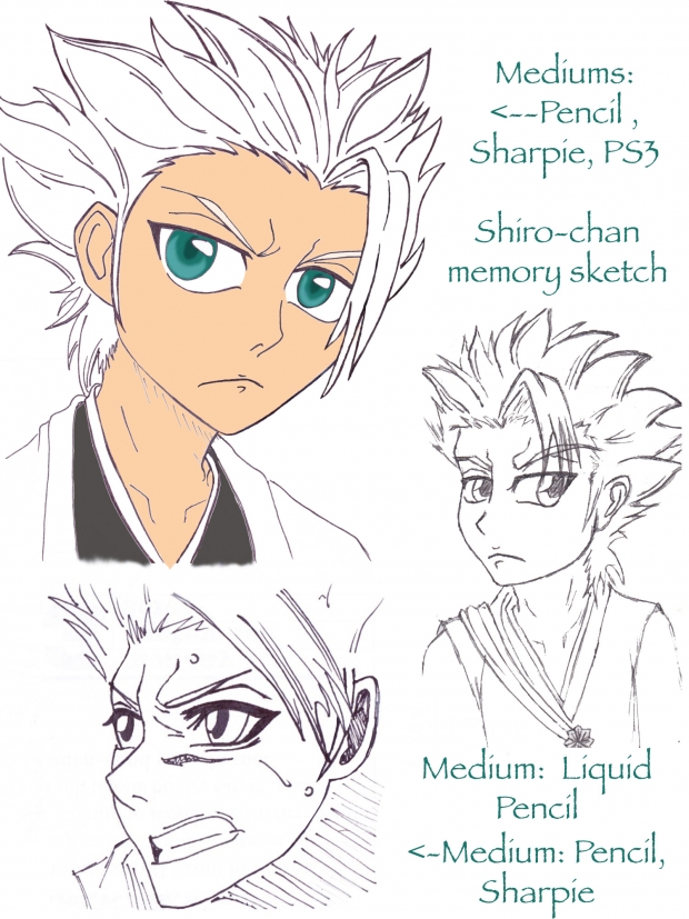 Capt. Hitsugaya Doodles