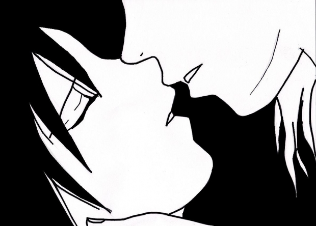 A tender kiss