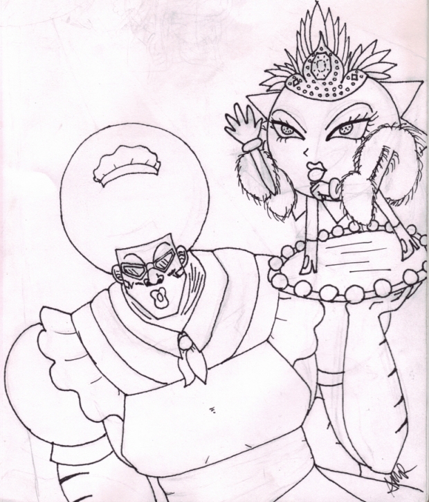 Bobobo Maid and Poppa Rocks (Need suggestions!)