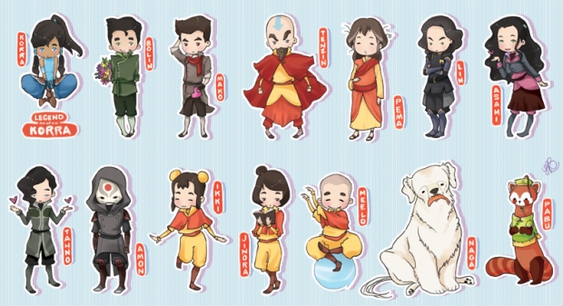 Korra Chibis