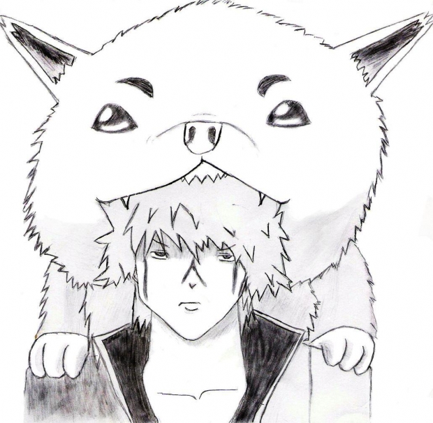 Gintoki and Sadaharu